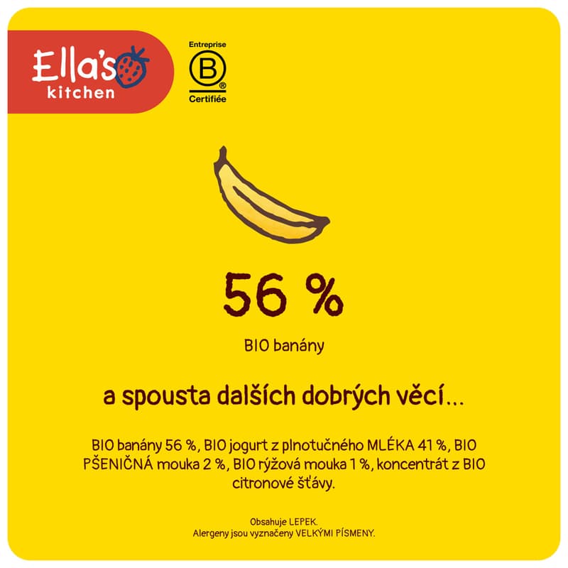 Ella's Kitchen BIO Breakfast banana and yogurt