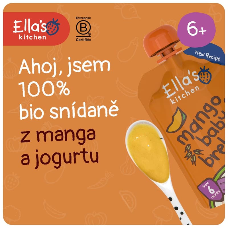 Ella's Kitchen BIO Breakfast mango and yogurt