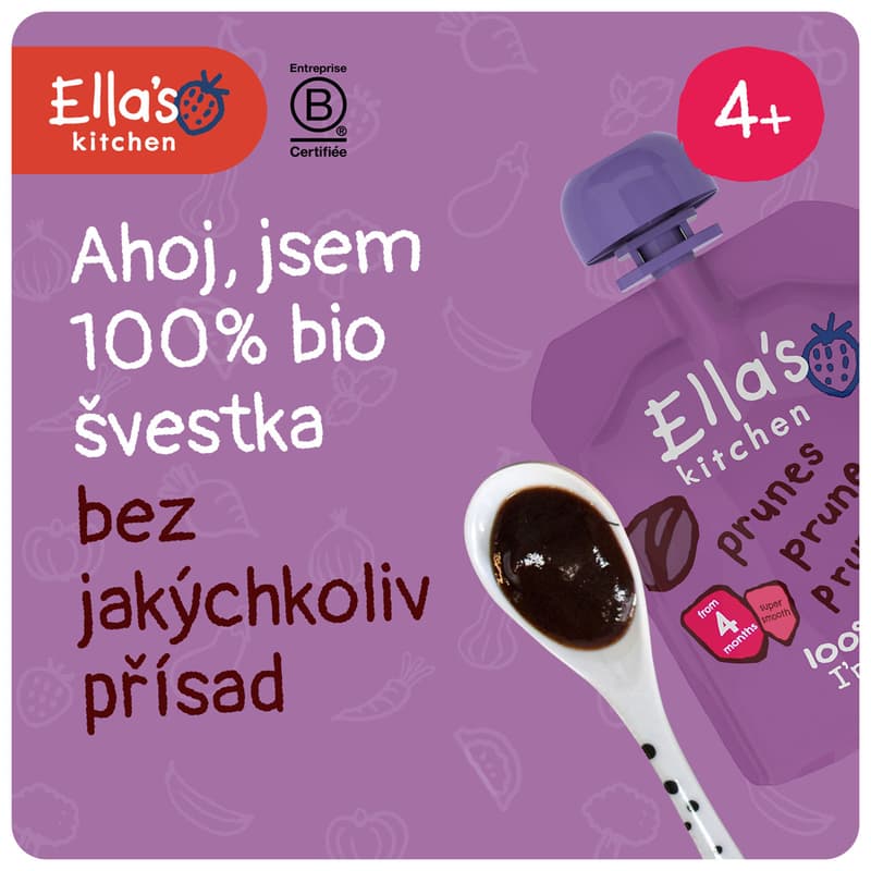 Ella's Kitchen BIO Švestková svačinka