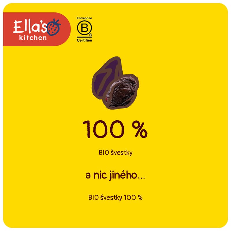 Ella's Kitchen BIO Švestková svačinka