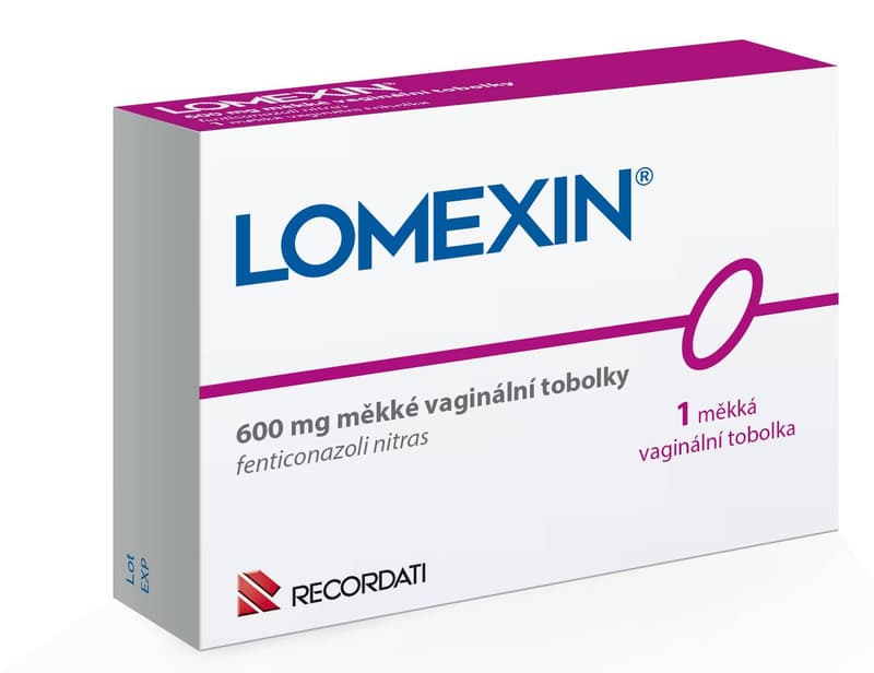 LOMEXIN 600MG Měkká vaginální tobolka 1