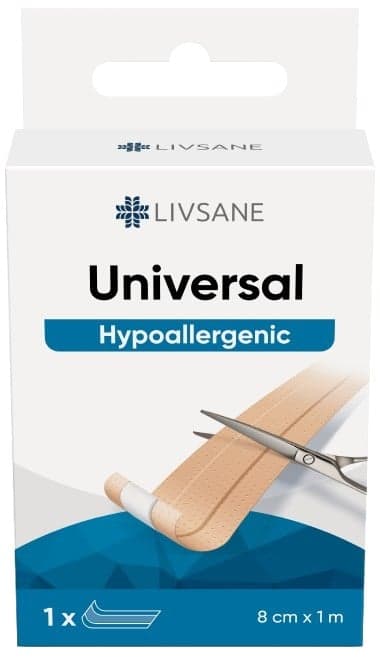 LIVSANE Univerzální náplast 8cmx1m 1ks