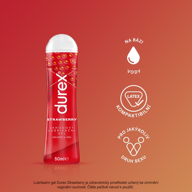 DUREX Strawberry 50 ml
