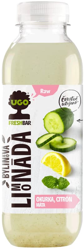 UGO Herbal lemonade cucumber, lemon, mint