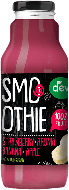 Deva Smoothie Strawberry, Aronia, Banana, Apple