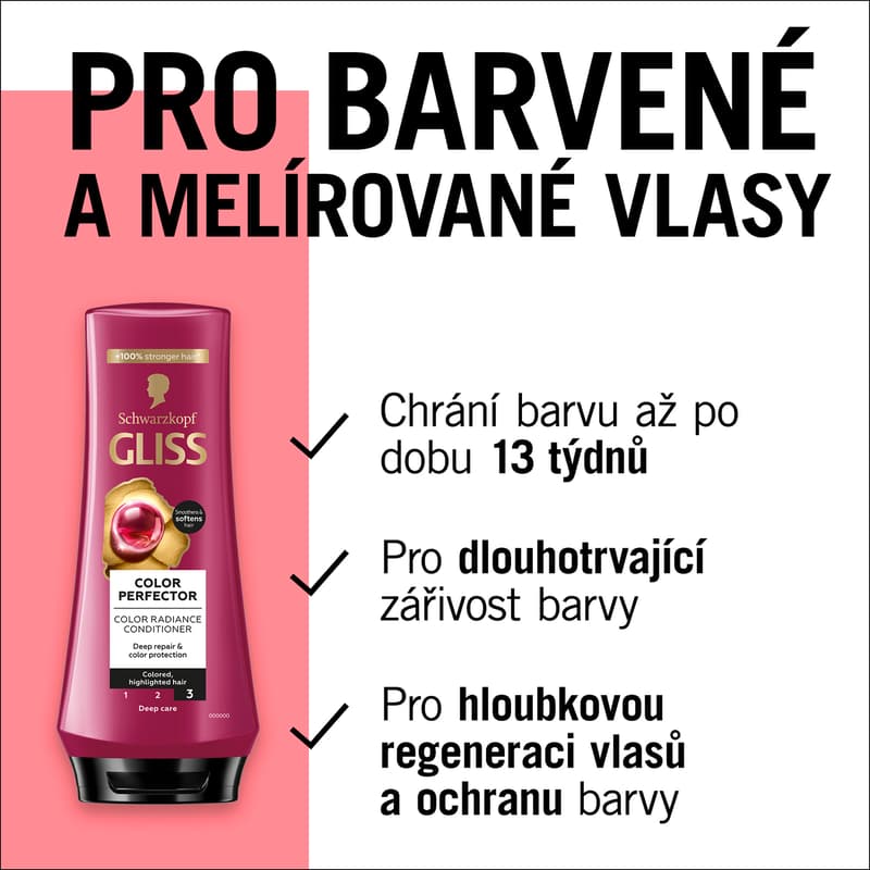 Gliss Color Perfector kondicionér pro barvené vlasy