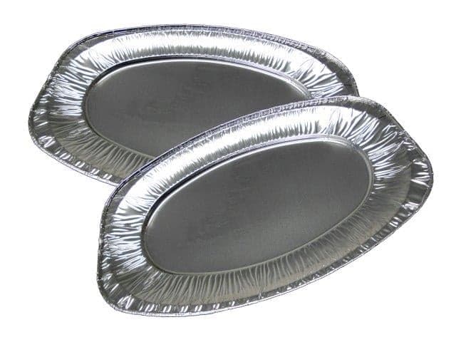 Aluminum serving tray 35×24.5 cm