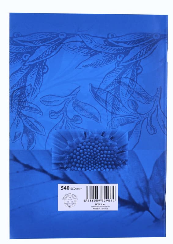 Notes Školní sešit A5 čistý, 540, 40 listů