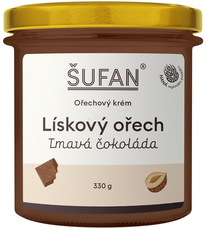 Šufan Lískovo-čokoládové máslo