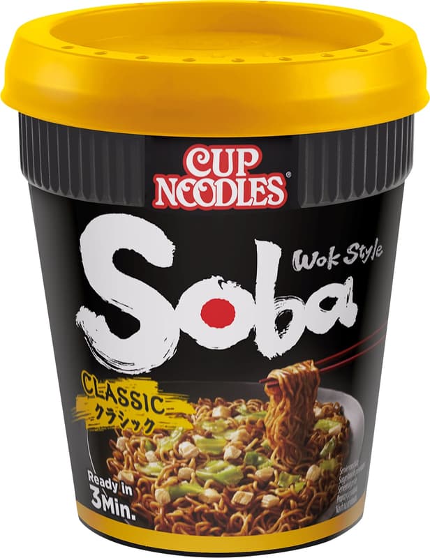 Nissin Soba noodles with Classic flavor