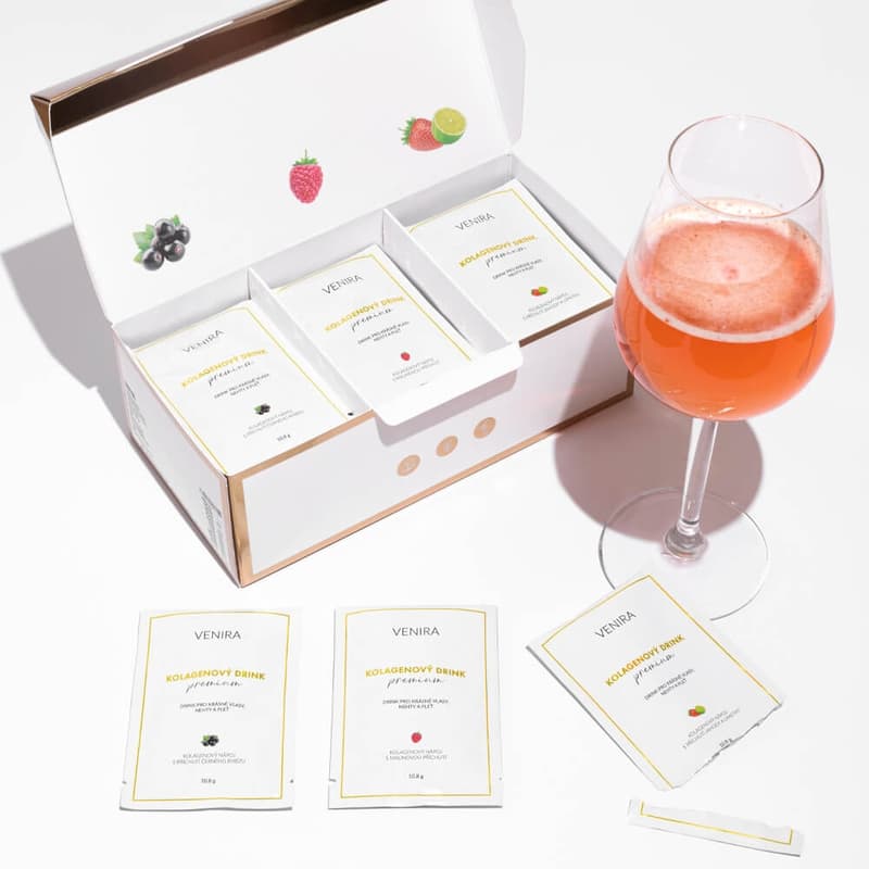 Venira Premium kolagen.drink mix příchutí 30x10.8g