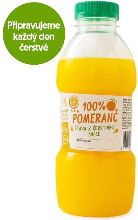 Orange fresh juice 100%