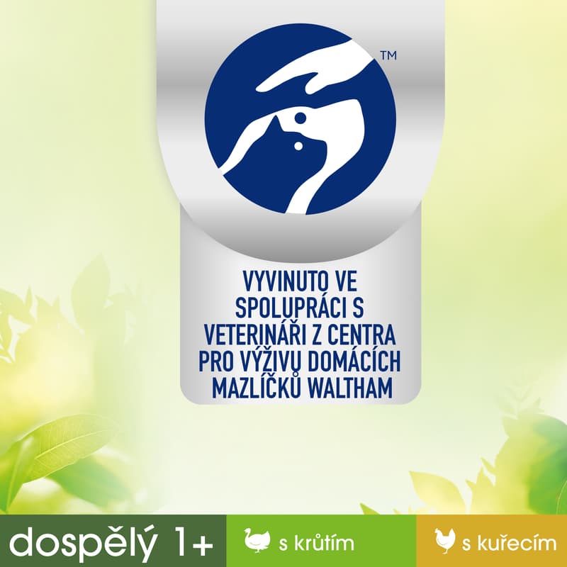Perfect Fit Natural Vitality Kapsičky s krůtím a kuřecím pro dospělé kočky (6×50 g)