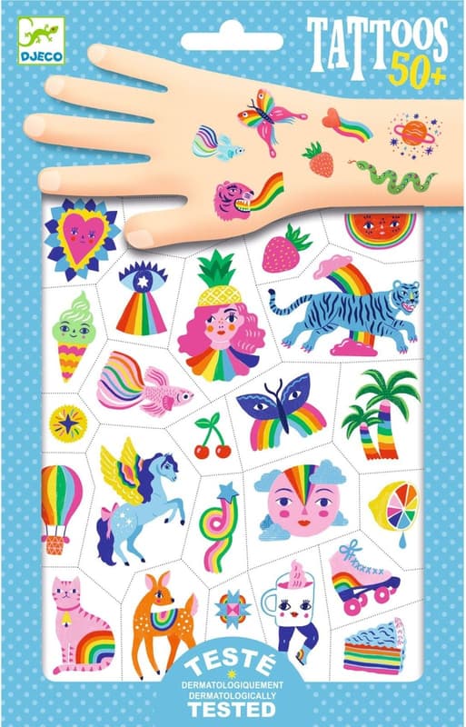 DJECO Tatoo Rainbow