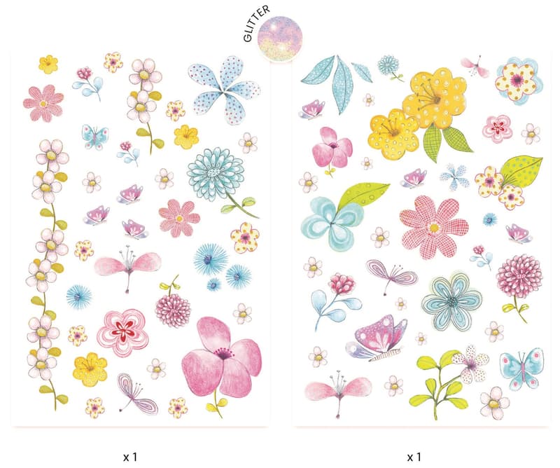 DJECO Tattoo flowers