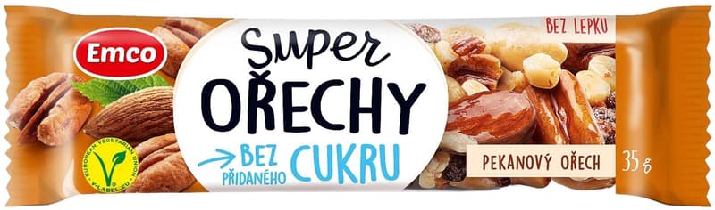 Super nuts pecan bar 35g