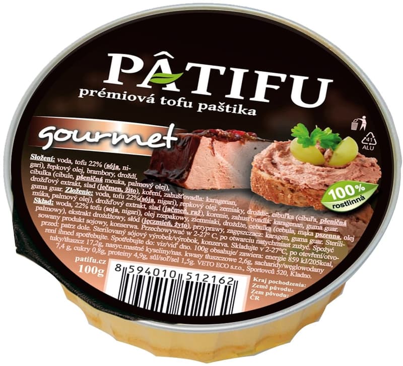 Pâtifu tofu pate gourmet