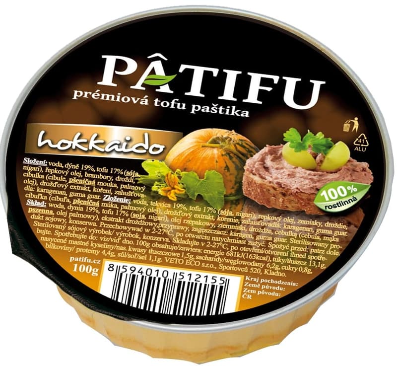 Pâtifu tofu pate Hokkaido