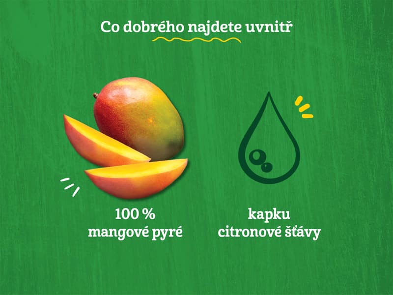 Gerber Organic BIO Kapsička mango