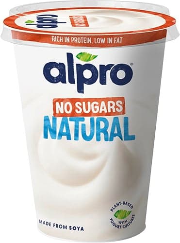 Alpro Soy dessert without added sugar natural
