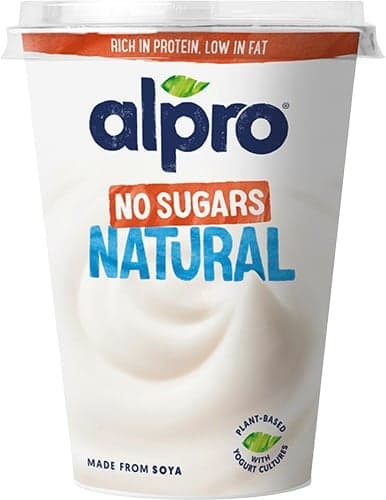 Alpro Soy dessert without added sugar natural