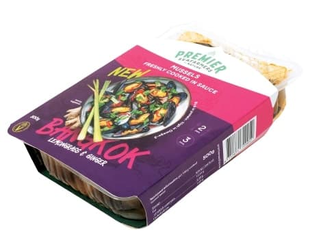 Premier Předvařené mušle slávky v omáčce "Bangkok"