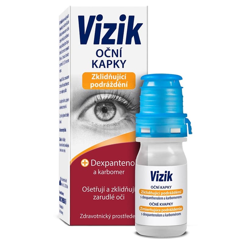 Vizik eye drops soothing irritation 10ml