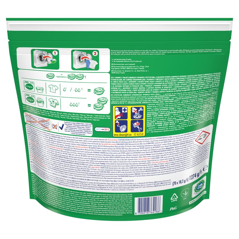 Ariel Color Allin1 washing capsules