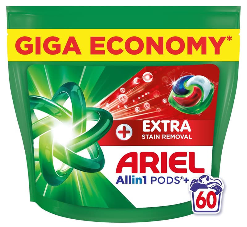 Ariel Extra Clean Allin1 + kapsle na praní