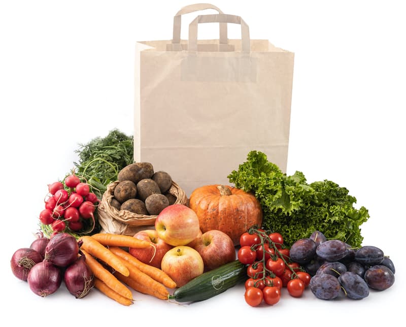 Farm vegetables and fruits "For the weekend", bag