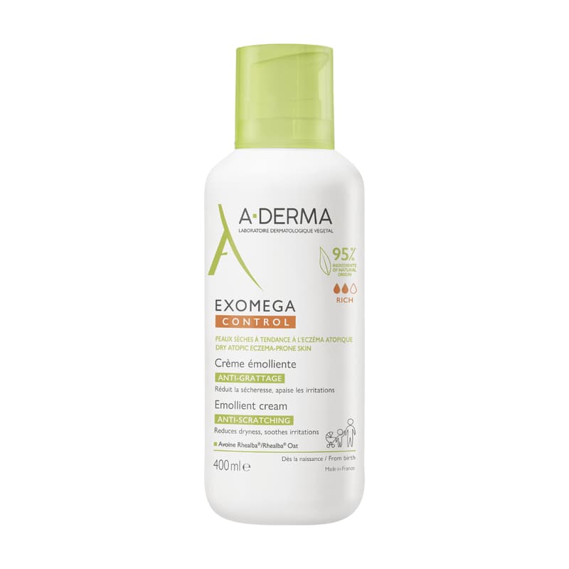 A-DERMA Exomega CONTROL Emollient Cream 400ml