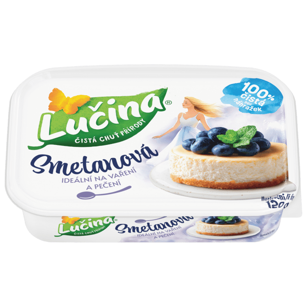 Lučina with cream