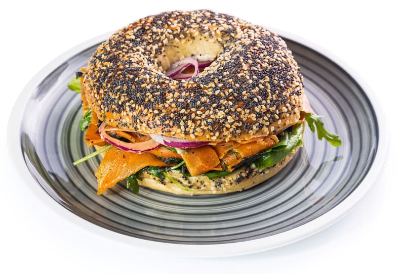 Rohlik.cz Fill bagel not salmon by The Green Garden