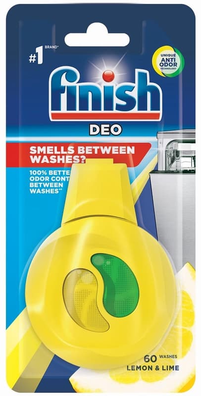 Finish Easy Clip Dishwasher freshener lemon & lime