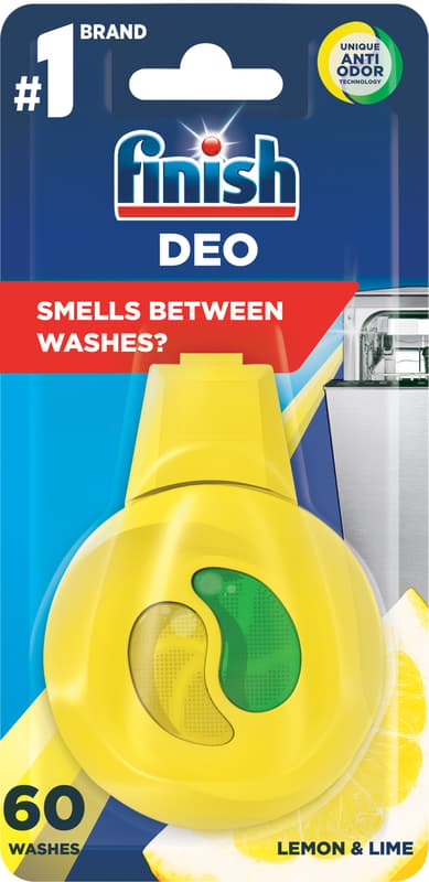 Finish Easy Clip Dishwasher freshener lemon & lime