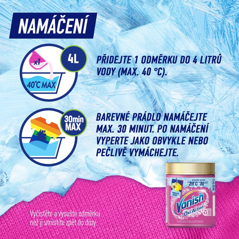 Vanish Oxi Action Stain Remover Powder