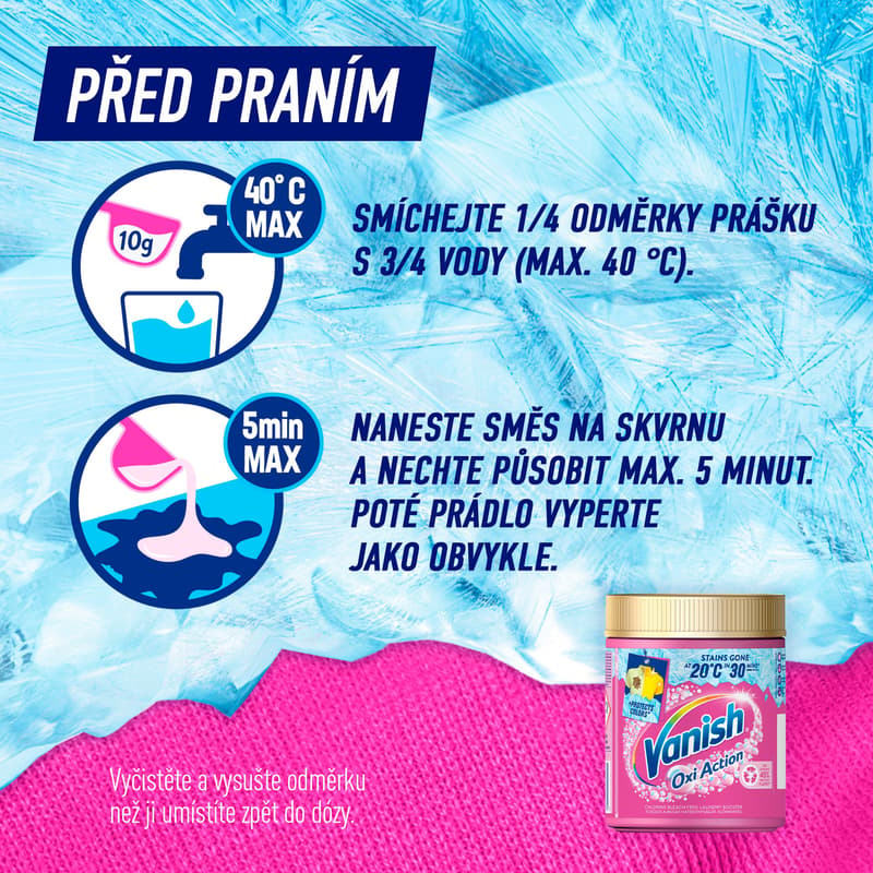 Vanish Oxi Action Stain Remover Powder