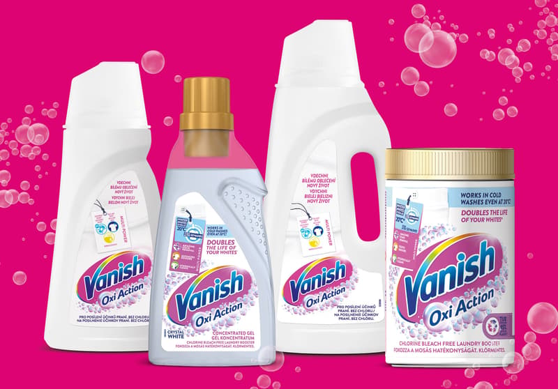 Vanish Oxi Action Whitening and stain removal powder