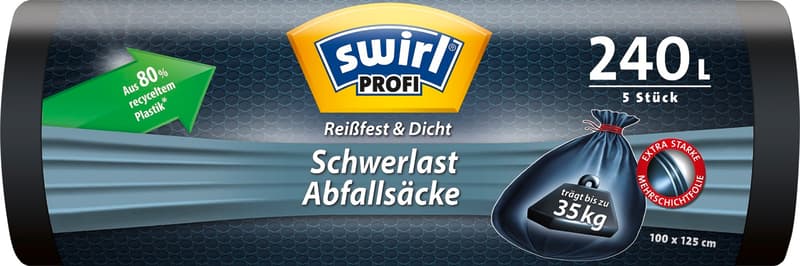 Swirl PROFI rubble bags 240L/5pcs