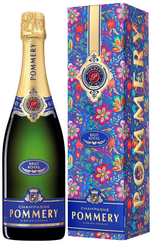 Champagne Pommery Brut Royal, Gift box