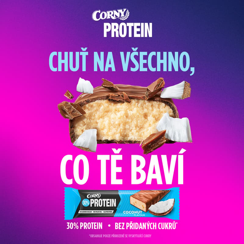Corny Protein bar 30%  coconut