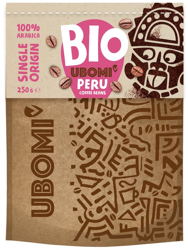Ubomi BIO Peru zrnková káva