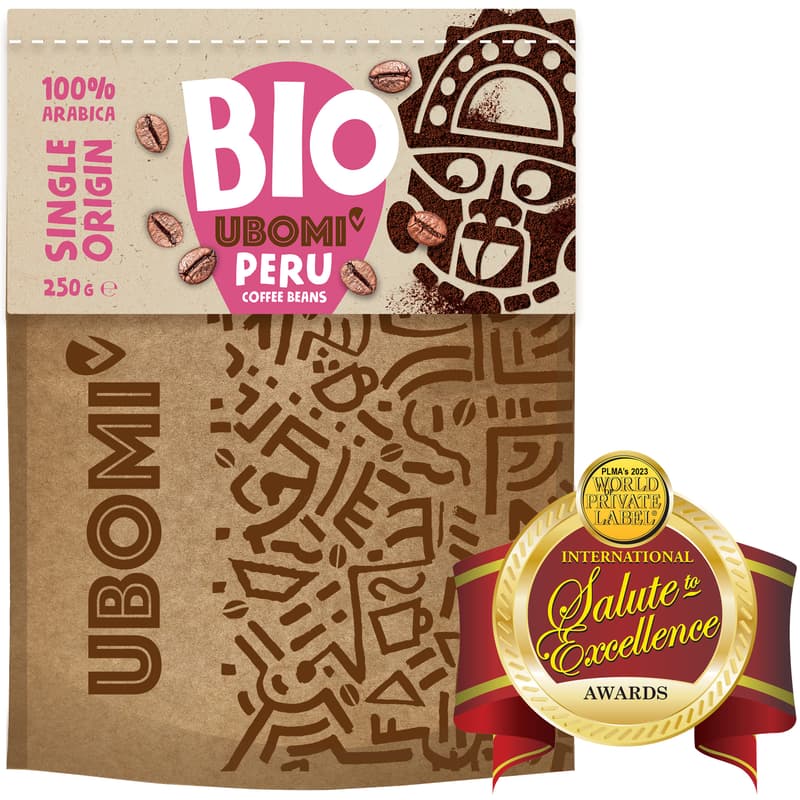 Ubomi BIO Peru zrnková káva