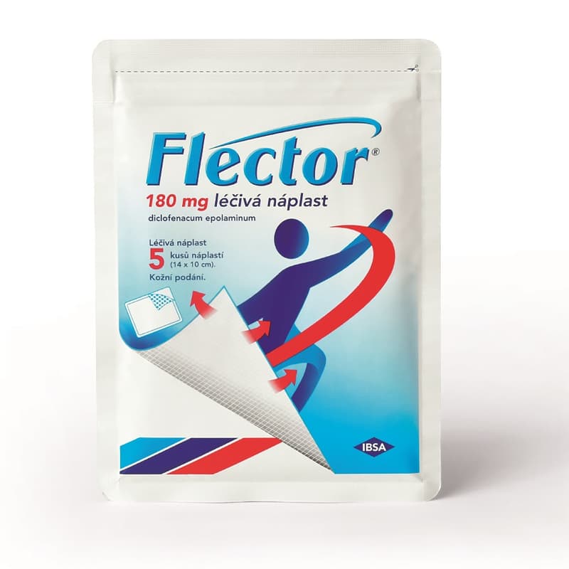 FLECTOR 180MG Léčivá náplast 5