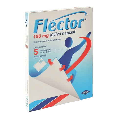FLECTOR 180MG Léčivá náplast 5
