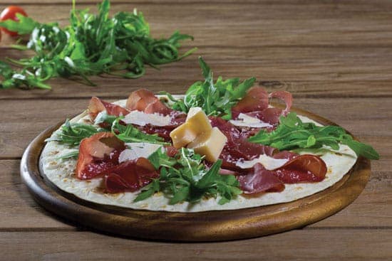 Angolo della Piada Piadina Romagnola Igp alla Riminese wheat pancakes