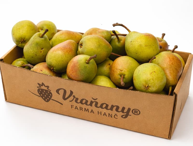 Czech pears Conference - Vraňany Farm, basket