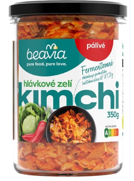 Beavia Kimchi with white cabbage hot