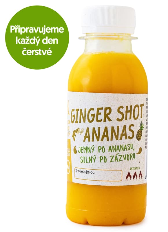 SHOT 2Rohlik.cz Ginger Shot Pineapple