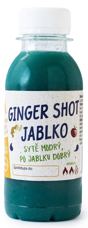 Rohlik.cz Ginger Shot with spirulina